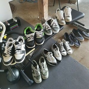 Nike Encores, Air Max, Converse, Vans, Polo